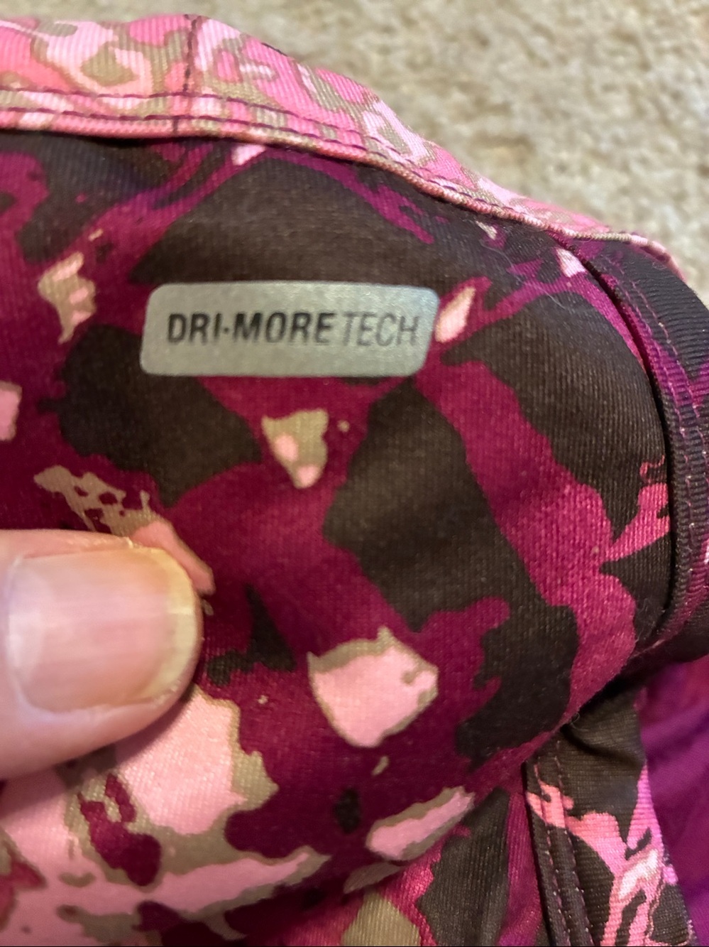 Danskin Pink & Magenta Patterned Athletic Tank - Picture 7 of 8